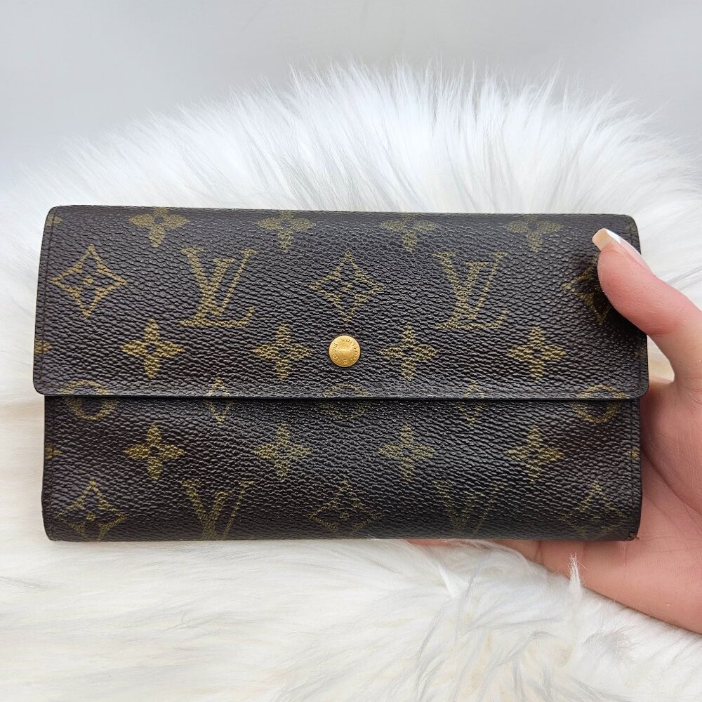 LV Monogram Trifold Wallet